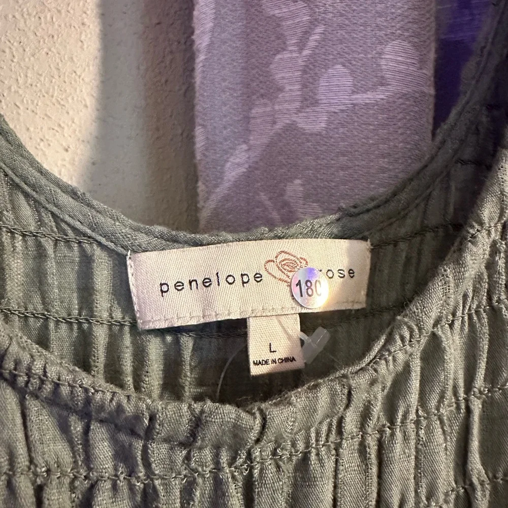 Penelope Rose-Green Sleeveless Maxi Sundress with Flutter Sleeves - Picture 6 of 8